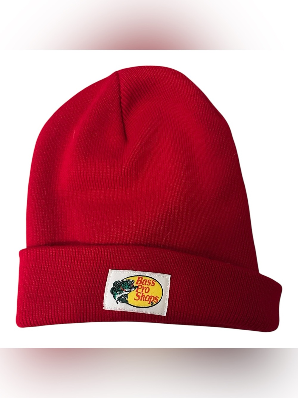 Bass Pro Shops RedCuffed Beanie with Logo Patch